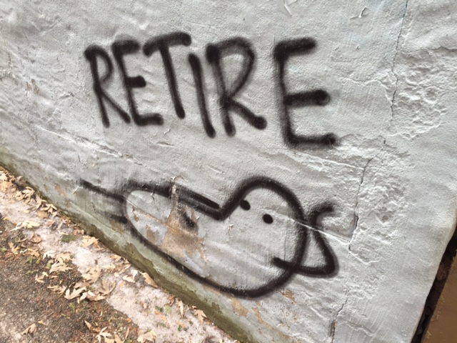 Retire Graffiti in Ux